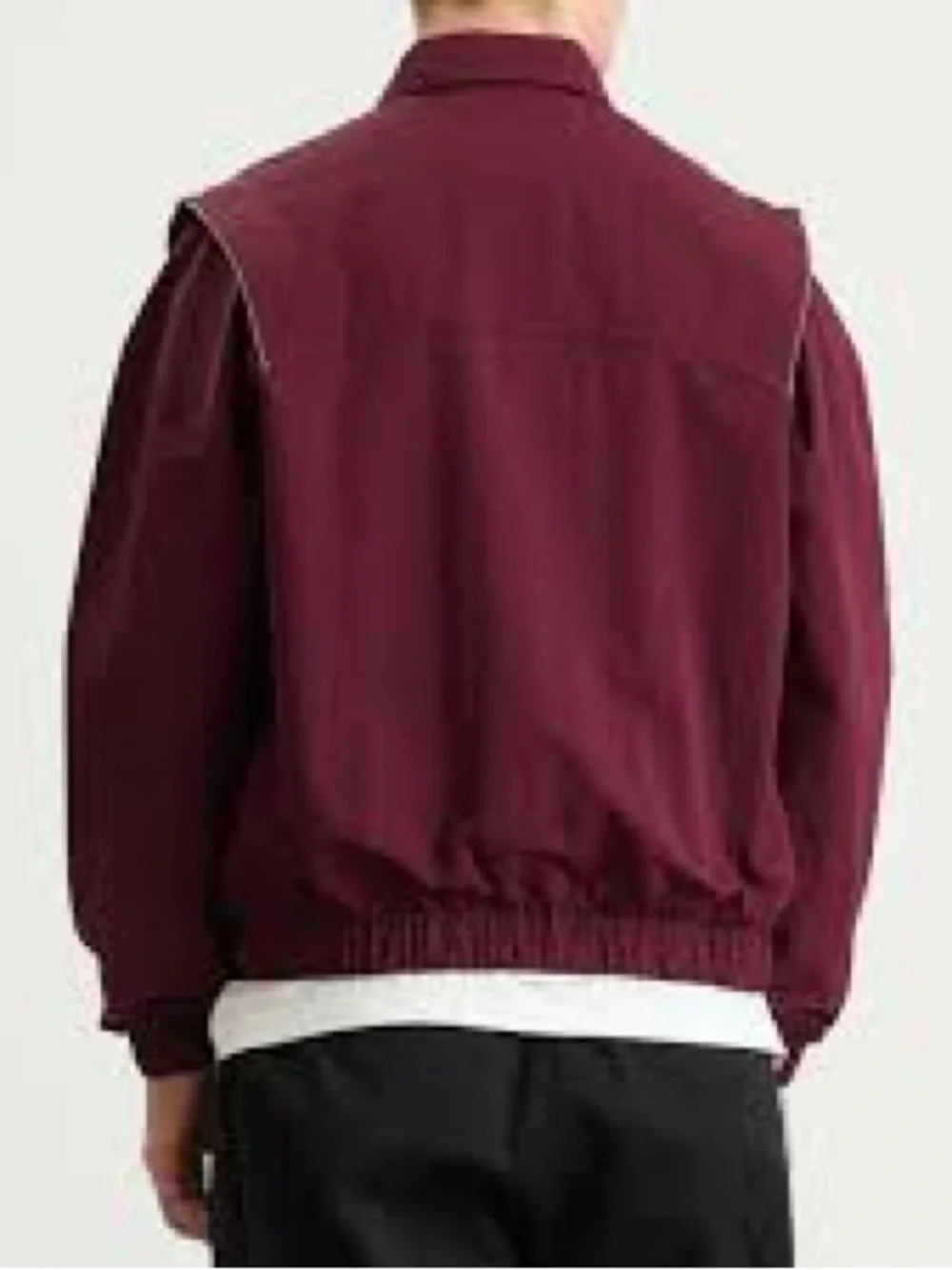 Adidas OG LA Windbreaker Jacket Mesh Lined Maroon Full Zip
